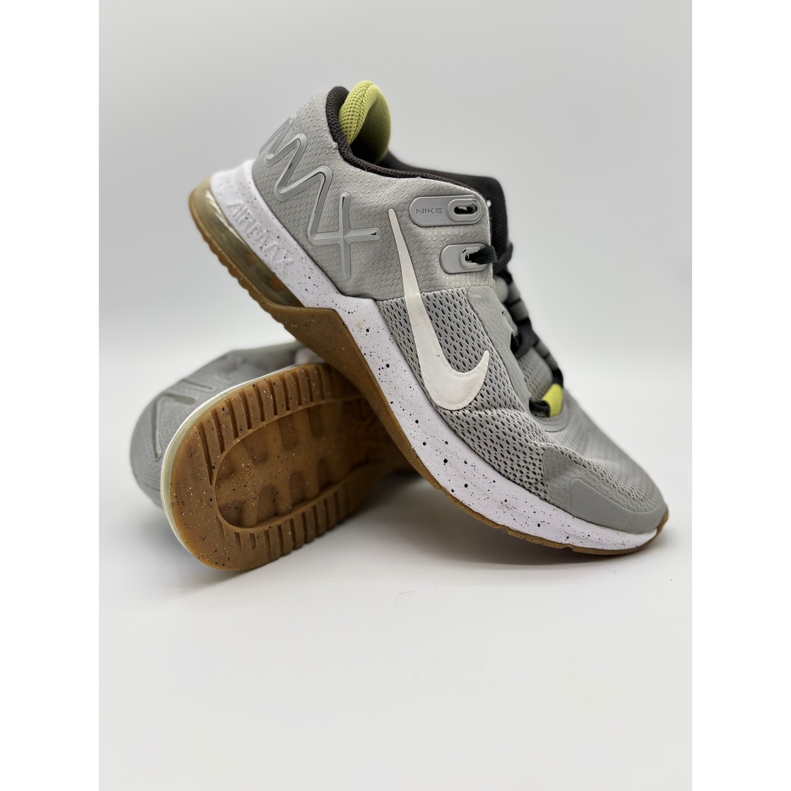 Nike Air Max Alpha Trainer 5 Wolf Grey White Volt Cw3396-005 Mens 10